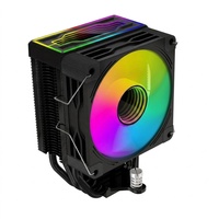 Dissipateur thermique en cuivre à ailettes échiquetées haute puissance avec ailettes denses pour CPU, carte mère et PC industriel