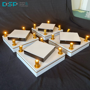DSP Vietnam Factory LED Spotlight <b>Rotatable</b> acrylic <b>Display</b> Base for Dolls Figurines Medals Trophies Exhibition Presentation - Product Image 5