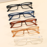 Lunettes de lecture classiques rectangulaires à petite monture pour femmes et hommes