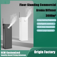 Diffuseur intelligent d'huiles parfumées pour hall d'hôtel, grand diffuseur d'arômes intelligent pour la distribution de parfums