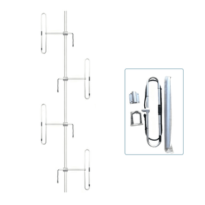 Antenne omnidirectionnelle 4 dipôles à gain élevé 400-470 MHz, antenne Yagi directionnelle UHF pour station de base, répartiteur de puissance de communication en aluminium à 4 baies - Product Image 1