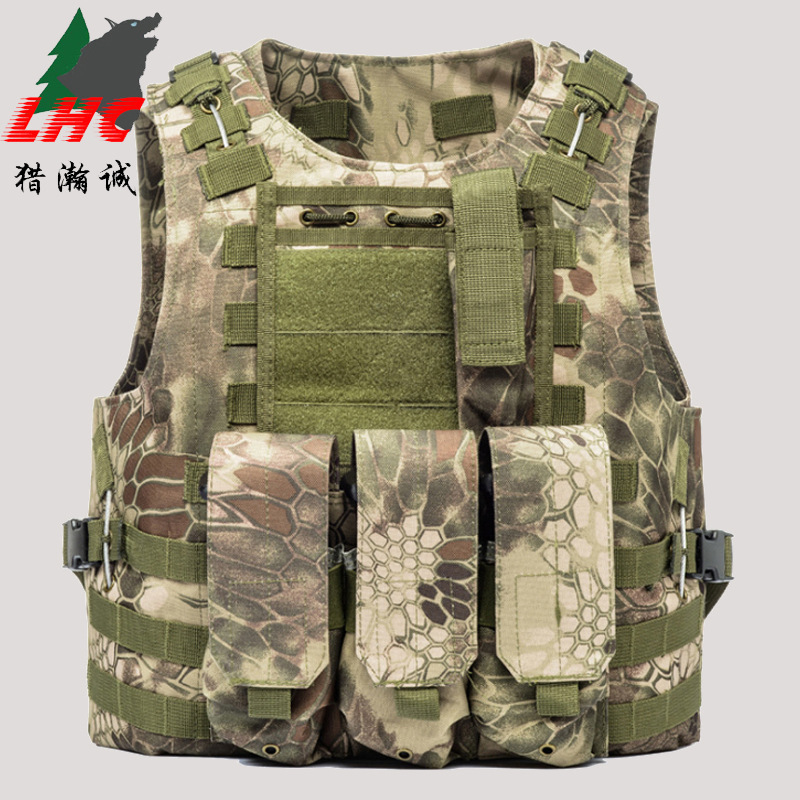Green python pattern - one size fits all