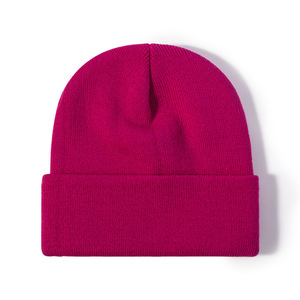 Gorro de Punto de <span class=keywords><strong>Invierno</strong></span> para Mujer y <span class=keywords><strong>Hombre</strong></span>, Gorro de Lana Suave, Cálido y Grueso, Gorro Elástico de Moda para Exteriores - Product Image 3