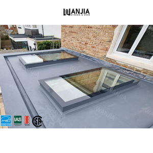 Eficiencia energética Ventanas acústicas de doble acristalamiento Ventanas de techo eléctricas Tragaluces esmaltados de aluminio - Product Image 2