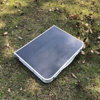 Table pliante portable moderne en alliage d'aluminium pour l'extérieur, table basse pour la salle à manger, la cuisine, le camping et les applications sauvages