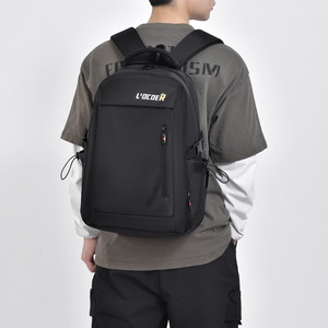 L'Ocoer Men's <b>Backpack</b> <b>Large</b> Capacity 15 Inches Waterproof Oxford Cloth For Commuting Business Travel <b>School</b> - Product Image 4