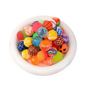Balle rebondissante 32 mm <span class=keywords><strong>Dragon</strong></span> coloré en caoutchouc pour tirage au sort, cadeau Gashapon, produit phare pour les stands de rue, marchés nocturnes et enfants - Product Image 1