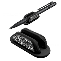 Porte-crayons et marqueurs autocollants YDS Shiny Diamond pour tableau noir, en silicone, pour organiser le bureau