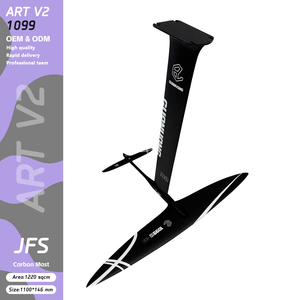 Extra-Long Wings Power Carbon Fiber Foil Board ART V2 1099 Front/Rear Fuselage Mast Bast <b>Screws</b> Hydrofoil <b>Set</b> Cover JFS ART V2 1 - Product Image 1