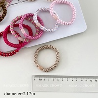 Chouchous élastiques de haute qualité pour femmes et filles Attaches de cheveux minimalistes en plusieurs couleurs Accessoires de cheveux décontractés