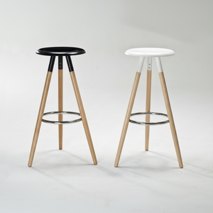 Tabouret haut moderne Chaises de bar pour cuisine Hôtel Salle à manger Salon École Chambre à coucher - Product Image 1