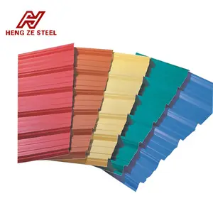 Ppgi Lợp Sheets Ppgl Mái Gạch Cong Tấm Kim Loại Chi Phí Của Tráng Một Mảnh Gạch Giao Hàng Nhanh Chóng