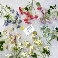 Thaise orchideeën Kunstbloemen Woondecoratie Bruiloft Desktop Ornament DIY Bloemendesign