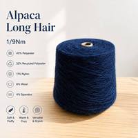Offre Spéciale – Fil à Tricoter et à Crocheter Premium Léger, Chaud et Confortable à Faible MOQ – Fil en Alpaga à Poils Longs 1/9 Nm