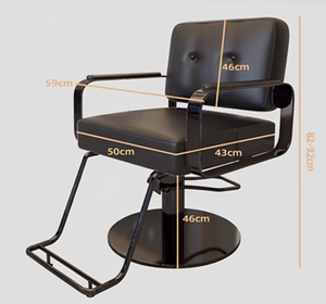 Sillón de Barbería Profesional para Salón de Belleza, Silla de Estilismo para Permanentes, Tintes y Cortes de Cabello, Mueble para Salón de Peluquería - Product Image 2