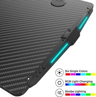 Bureau de jeu ergonomique 2026 avec cadre métallique, double moteur, réglable en hauteur, et éclairage LED RGB
