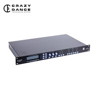 Processeur audio numérique DP-36 en métal 100W Hi-Res Audio 3.6, effets d'égalisation pour haut-parleurs de scène professionnels, portable