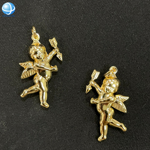 Dijes de Bikini con Forma de Concha de Vieira 3D de Doble Cara, en Tono Dorado, con Estrella de Mar y Cupido, para Trajes de Baño, para Chicas Playeras - Product Image 5