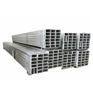 SHS RHS Steel Tube Zinc Coated Pipe Pre Galvanized Square Rectangular Hollow Section ERW Square Carbon Steel Pipe And Tube