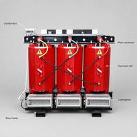 Transformateur triphasé à résine coulée de type sec SCB-18 1600Kva 10Kv à faible perte de puissance sous vide, ultra silencieux et à haute efficacité