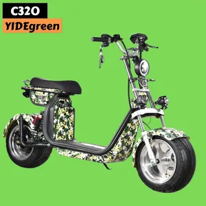 Переднее колесо 2000 Вт Br20 обзор Citycoco электрический скутер с толстыми шинами поставщик США завод колес для продажи Мэриленд