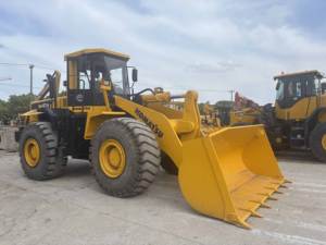 Pompe à moteur de moteur de chargeuse sur pneus Komatsu WA470 à haut rendement pour l'aménagement paysager de défrichage de construction à usage intensif (92KW 7 tonnes - Product Image 6