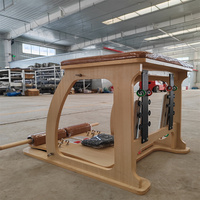 Chaise en bois d'érable pour studio d'exercice personnalisé multifonctionnel pour musculation Fitness Yoga Pilates Wunda