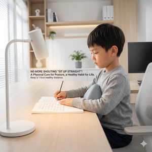 Cojín de Soporte para Escritorio Antimiopía para Niños, <span class=keywords><strong>Corrector</strong></span> de Postura para Borde de Mesa, Soporte Delantero de Espuma de PU Fácil de Limpiar - Product Image 2
