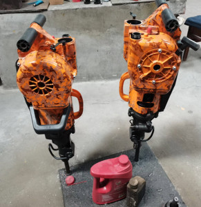 ポータブルジャックハンマーガソリンマイニングロックドリル<span class=keywords><strong>Yn27</strong></span>ロックドリル50mm直径6m深さ27KG重量1年保証 - Product Image 5