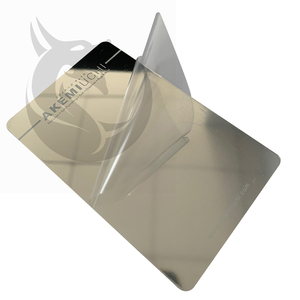 YOU ARE COOL High Quality Customizable Logo Printing <b>Plastic</b> VIP Business Cards Screen Printing on <b>Mirror</b> Face Membership Card - Product Image 5