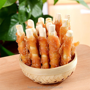 Venta Caliente de la Fábrica de Alimentos <span class=keywords><strong>para</strong></span> Mascotas Aprobada por la FDA: Barra de Hueso de Res Crudo Envuelta en Pollo, Snack <span class=keywords><strong>para</strong></span> <span class=keywords><strong>Perros</strong></span> - Product Image 2