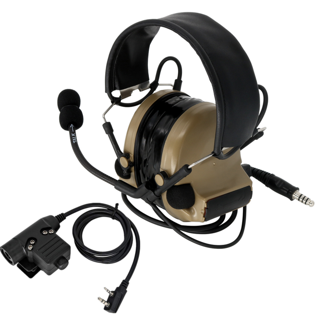 TS TAC-SKY Tactical Communication Headset for Shooting and Hunting Hearing Protection TSCII Tactical Headset
