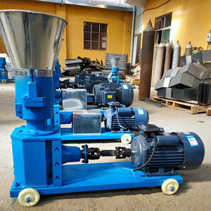 Machine à granulés d'aliments pour animaux, moteur électrique triphasé, paille, taille de granulés personnalisable, haute productivité, matériau en acier - Product Image 3