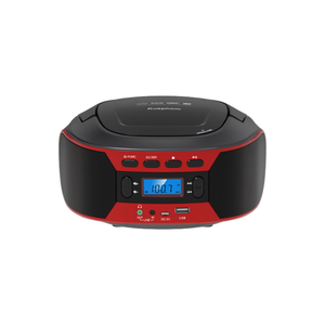 Lecteur de cassettes rétro, radio FM sans fil, lecteur CD, système audio stéréo USB MP3 avec prise casque pour écoute personnelle - Product Image 2