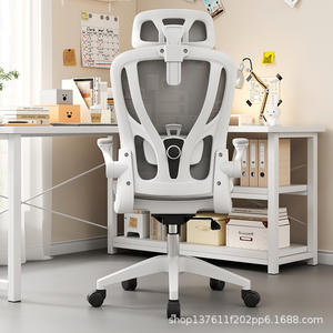Silla de Oficina Ergonómica Moderna de Malla con Reposabrazos Ajustables en Altura, Reposacabezas y Base Giratoria - Modelo HBADA E3 Pro - Product Image 4
