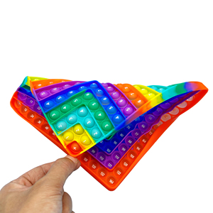 Bán buôn phía trước 12x12 trở lại 12 + 12 nhân Ngoài ra Toán Học trò chơi toán học tập Silicone Pop Fidget Đồ chơi giáo dục - Product Image 5
