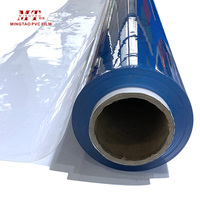 Matériel d'emballage en plastique, film PVC souple transparent flexible, feuille de PVC imperméable moulée par soufflage