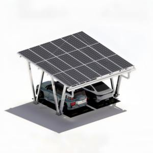 Reliable Steel Solar Carport Structure CE/ISO9001 Certification 10-Year Warranty for Residential Solar Energy Systems Vehicle - Product Image 2