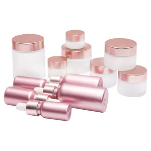 ขวดแก้วสีชมพูสำหรับน้ำมันหอมระเหยแบบขายส่ง ขนาด 2 ออนซ์ 60 มล. ขวดแก้วเปล่าพร้อมหลอดหยดสำหรับน้ำมันหอมระเหย - Product Image 5