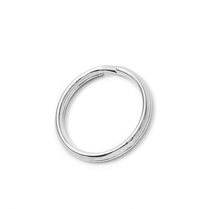 Zinc Alloy Round <b>Key</b> <b>Ring</b> 25mm Angle Carabiner Keychain Hardware Accessory For Home Use - Product Image 1