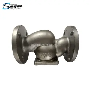 Shell Casting Foundry Stainless Steel Casting Pump Cover Grey Iron Casting Cover