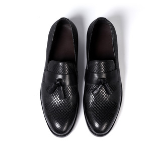 Zapatos Oxford de Hombre de Negocios de Alta Gama, de Cuero Genuino, con Cordones, Punta Puntiaguda, Clásicos y Planos - Product Image 5