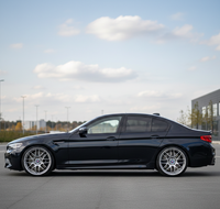 Rines de Aleación Forjados Personalizados de 17-28 Pulgadas, 5 Radios Plateados, 5x120 5x112/130 para BMW M2 M3 M4 M5 Serie 2 3 4 5 E46 E90 E92 F30