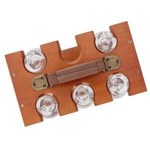 Estante de Madera para Vasos de Whisky <span class=keywords><strong>Glencairn</strong></span>, Juego de 6, Soporte de Secado y Almacenamiento - Product Image 2
