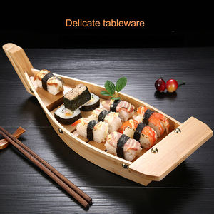 Vajilla Creativa <span class=keywords><strong>de</strong></span> Pino, Plato <span class=keywords><strong>de</strong></span> Sashimi para Restaurante Japonés <span class=keywords><strong>de</strong></span> <span class=keywords><strong>Sushi</strong></span>, Decoración <span class=keywords><strong>de</strong></span> <span class=keywords><strong>Barco</strong></span> <span class=keywords><strong>de</strong></span> <span class=keywords><strong>Sushi</strong></span> <span class=keywords><strong>de</strong></span> Bambú - Product Image 2