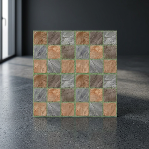Rustic Antique 400x400mm Porcelain Parking Tiles 40x40cm Digital Design Heavy Duty Outdoor Premium Grade Mall & Bathroom Use - Product Image 1