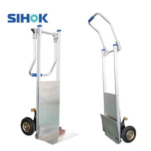 Harga Bagus Cina Bertenaga Baterai Aluminium Bermotor Truk Tangan Pemanjat Tangga/Troli Elektrik Platform Pemanjat Tangga - Product Image 1