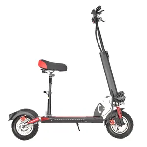 Wholesale Powerful 10-inch off-road 40km/h Long Range Foldable Adult rollers With Pedals E scooter