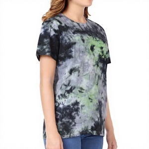 Camiseta Tie Dye para Mujer, Transpirable, Suave, a la Moda, Camiseta Tie Dye para Mujer, Tendencia Inteligente, Camiseta Tie Dye para Mujer - Product Image 1