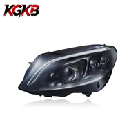 Ensemble de phares LED KGKB pour Benz W205 C205 C200 C260 2015-2018, nouveau style, lentille bifocale, haute performance, plug and play